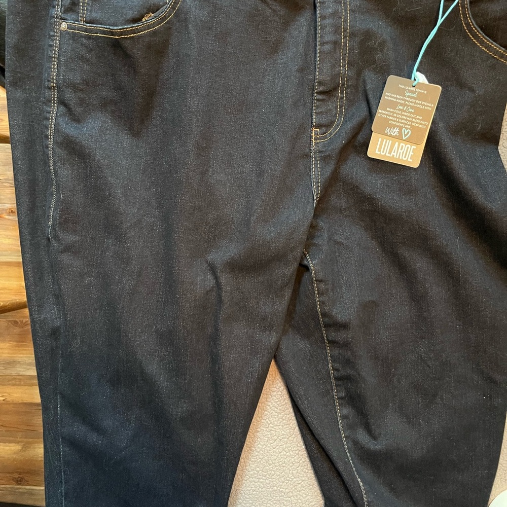 LuLaRoe Dark Blue Denim Jeans